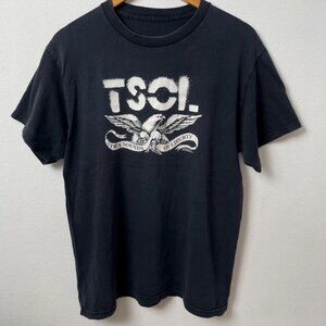 TSOL Band Graphic Tee - True Sounds Of Liberty Punk Rock Black Shirt